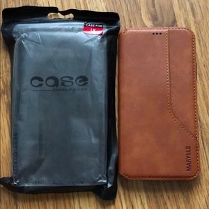 iPhone X Genuine Leather Phone Case NWT